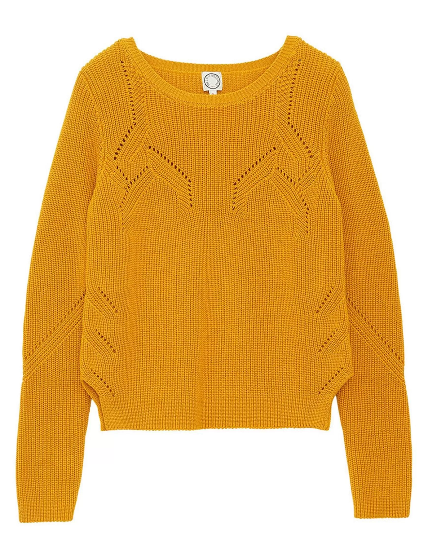 Ines de la Fressange Paris Agathe mustard jumper Fashion