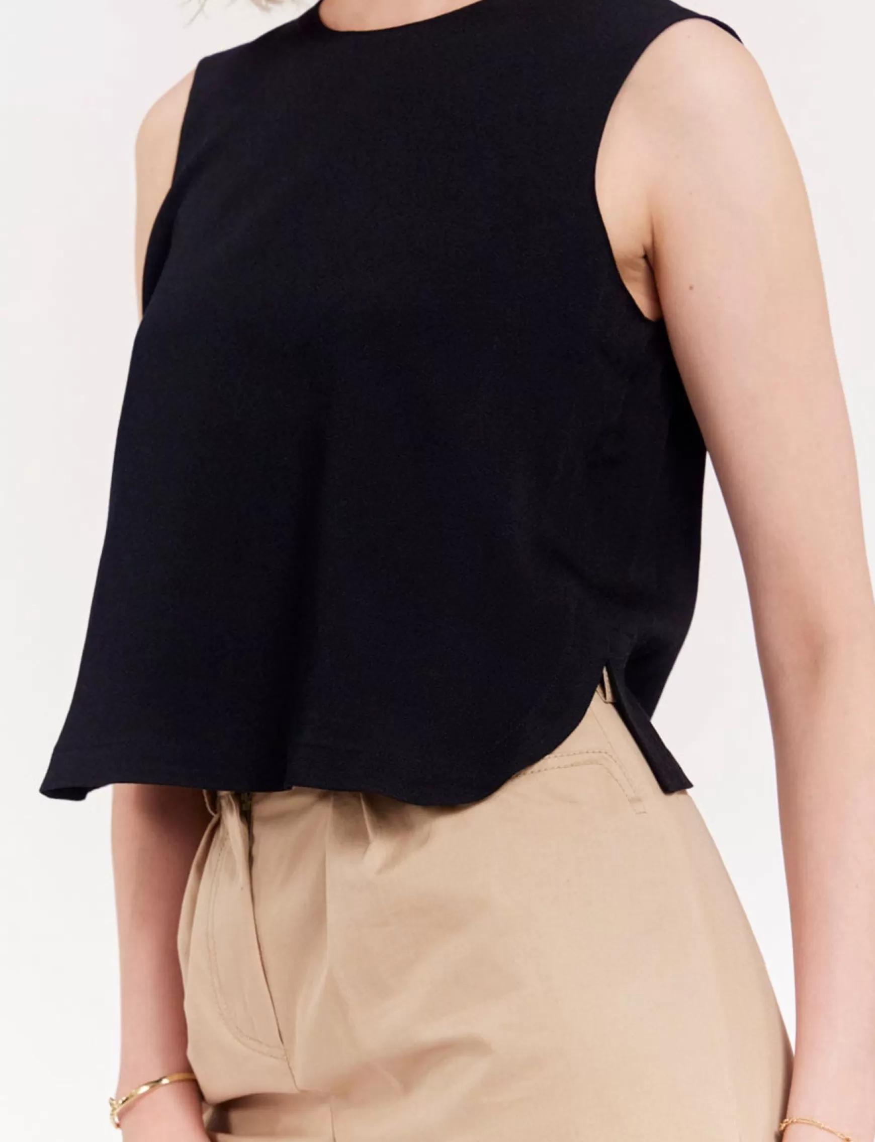Ines de la Fressange Paris Albert navy blue top Best Sale