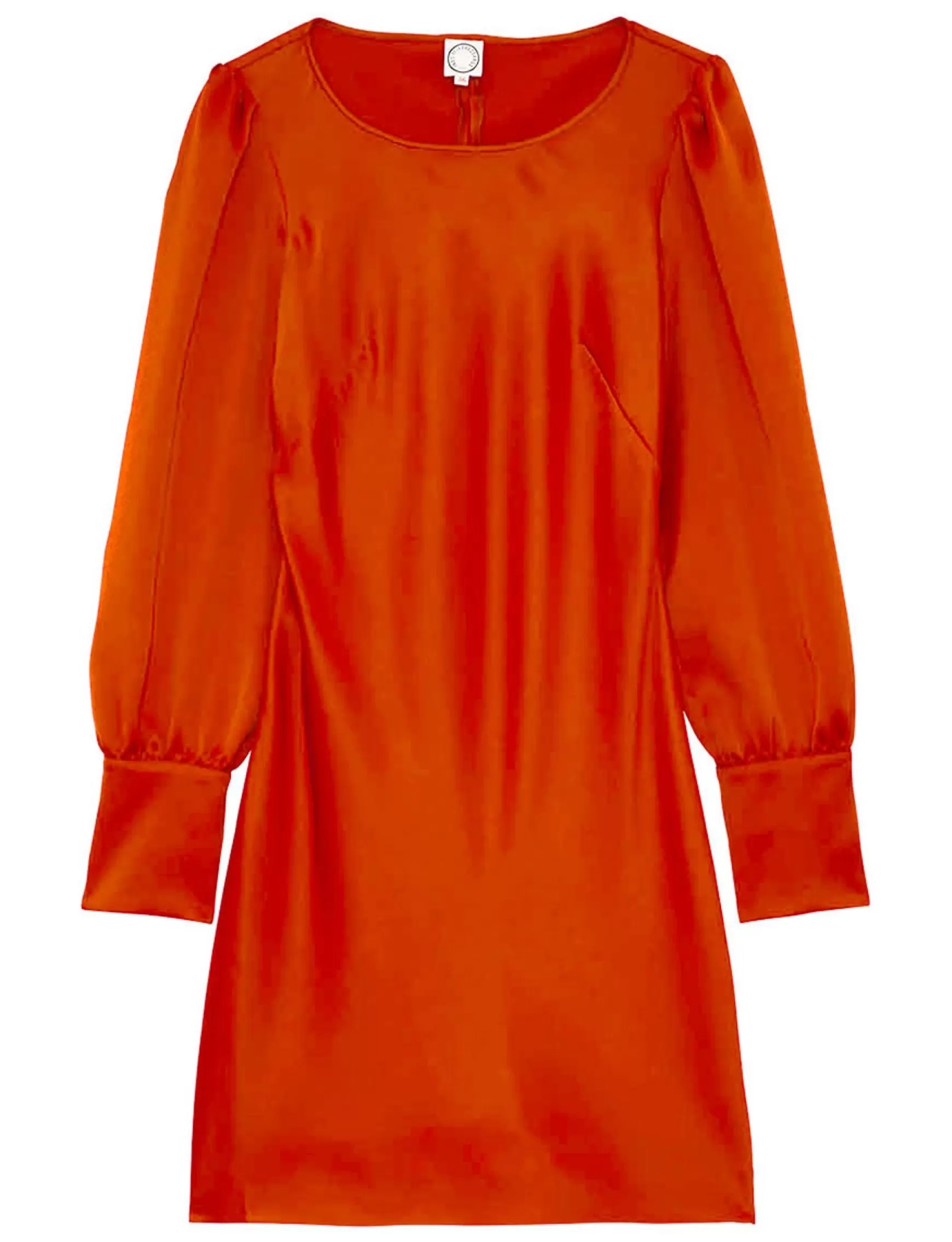 Ines de la Fressange Paris Amael burnt orange dress Discount