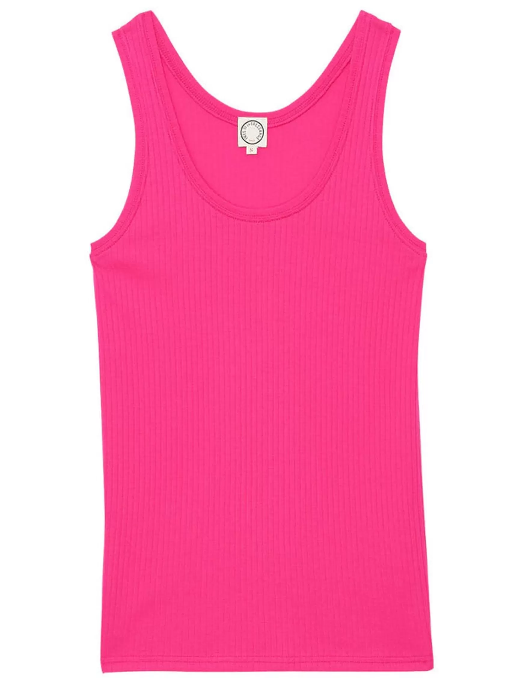 Ines de la Fressange Paris Amelie tank top in pink jersey Clearance