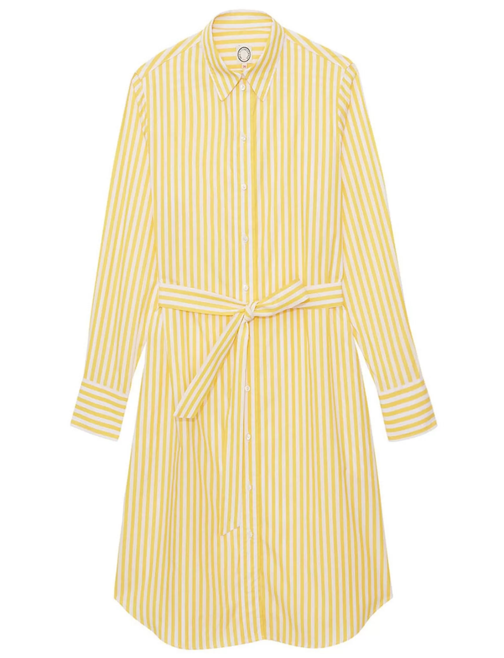 Ines de la Fressange Paris Amour jaune shirt dress Online
