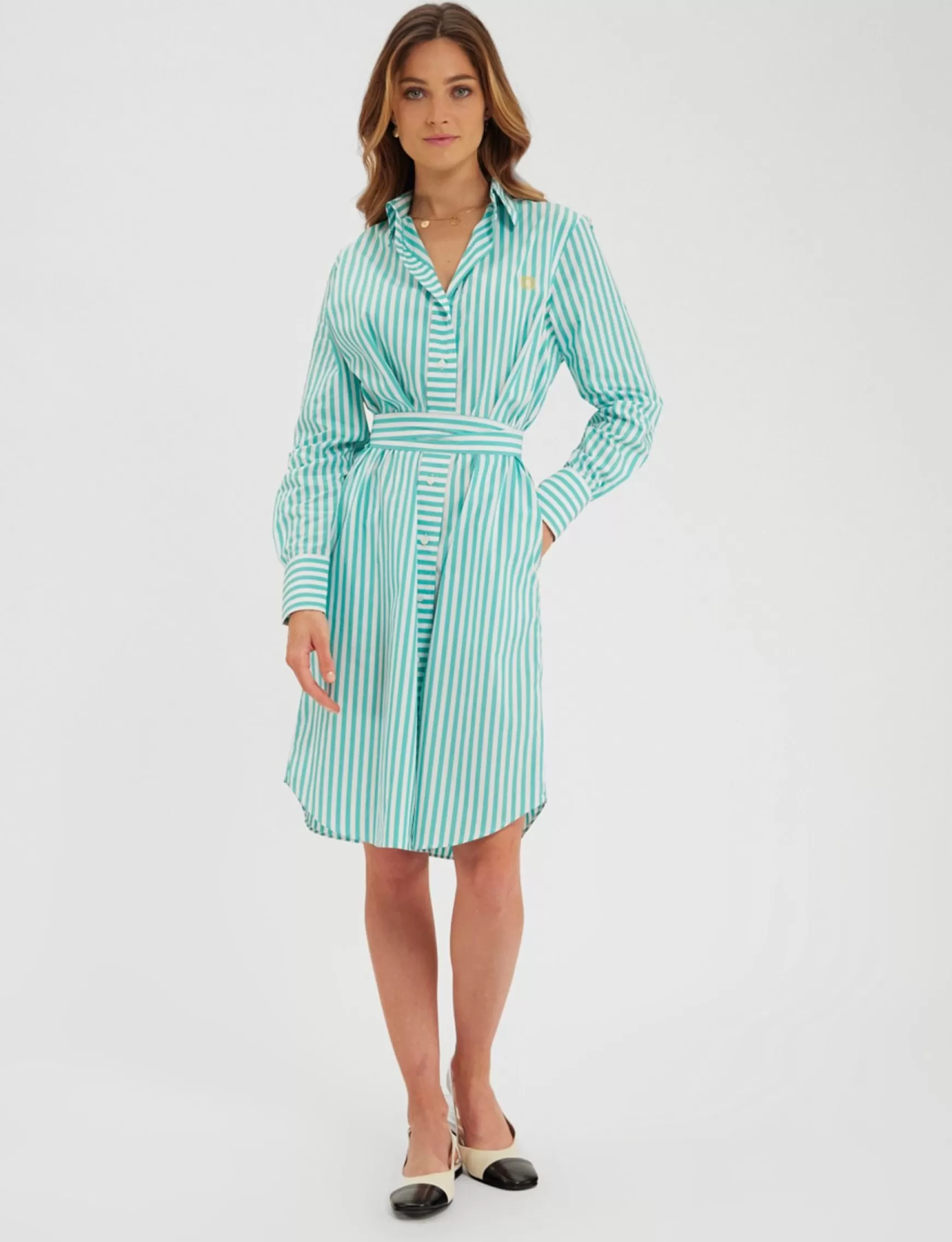 Ines de la Fressange Paris AMOUR SHIRT DRESS Discount