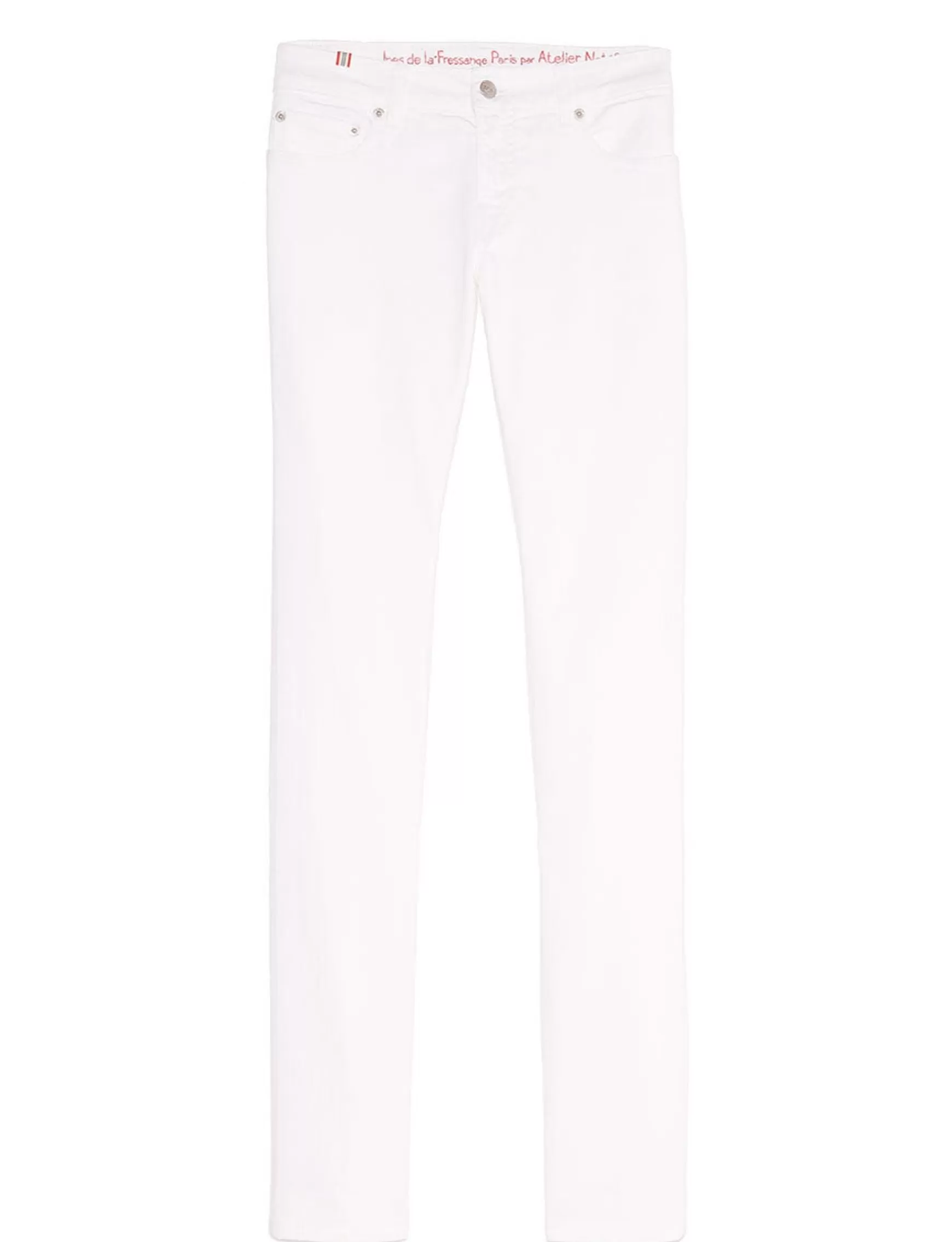 Ines de la Fressange Paris Anemone jeans in white cotton x Notify Online