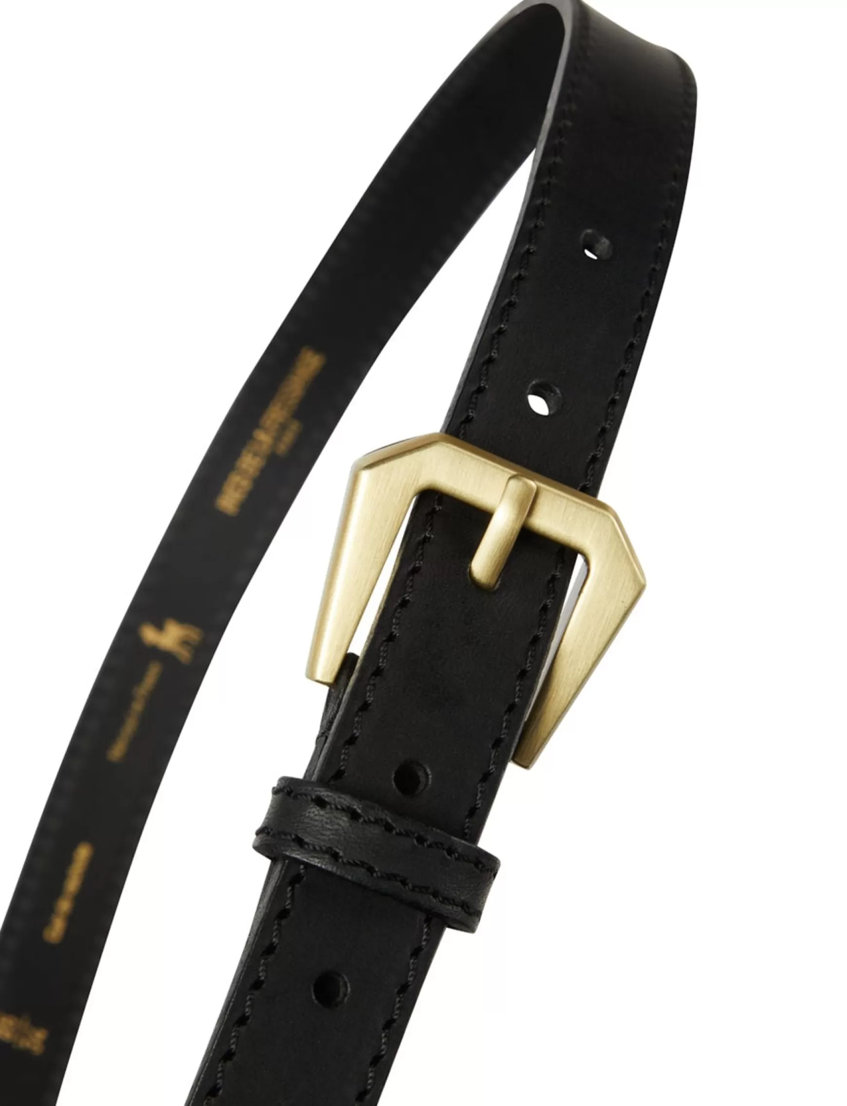Ines de la Fressange Paris Augustine black belt Outlet