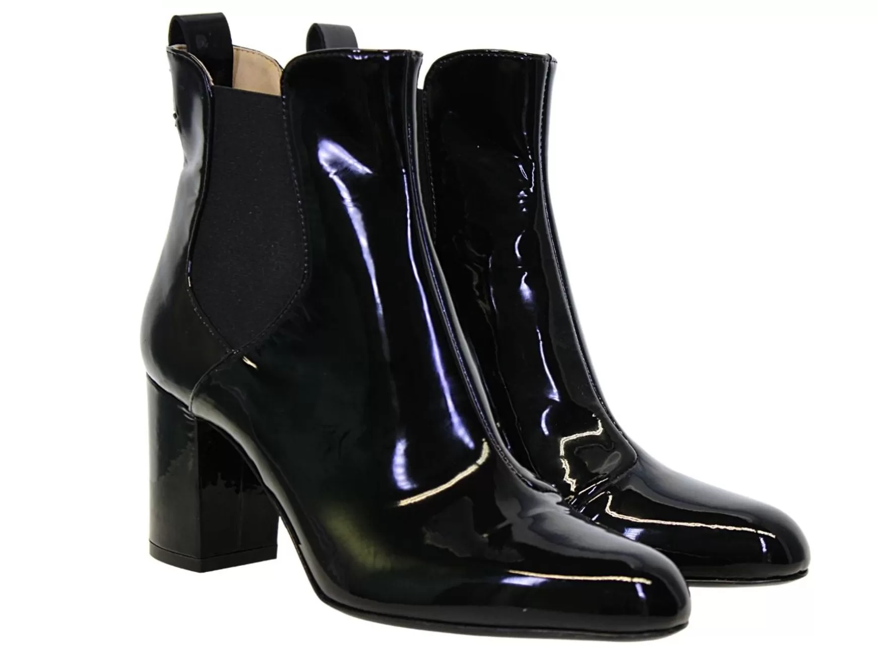 Ines de la Fressange Paris Black leather ankle boot Outlet
