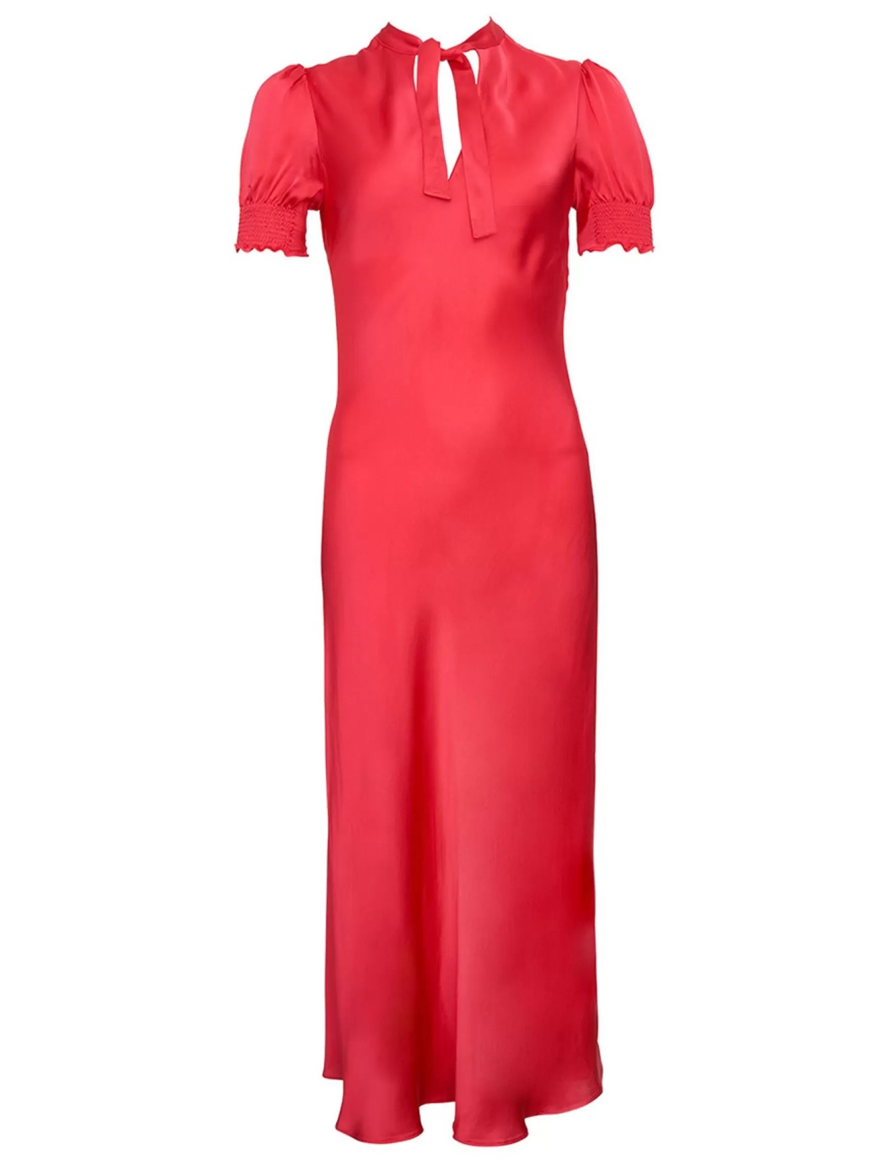 Ines de la Fressange Paris CERISE COCKTAIL DRESS Discount