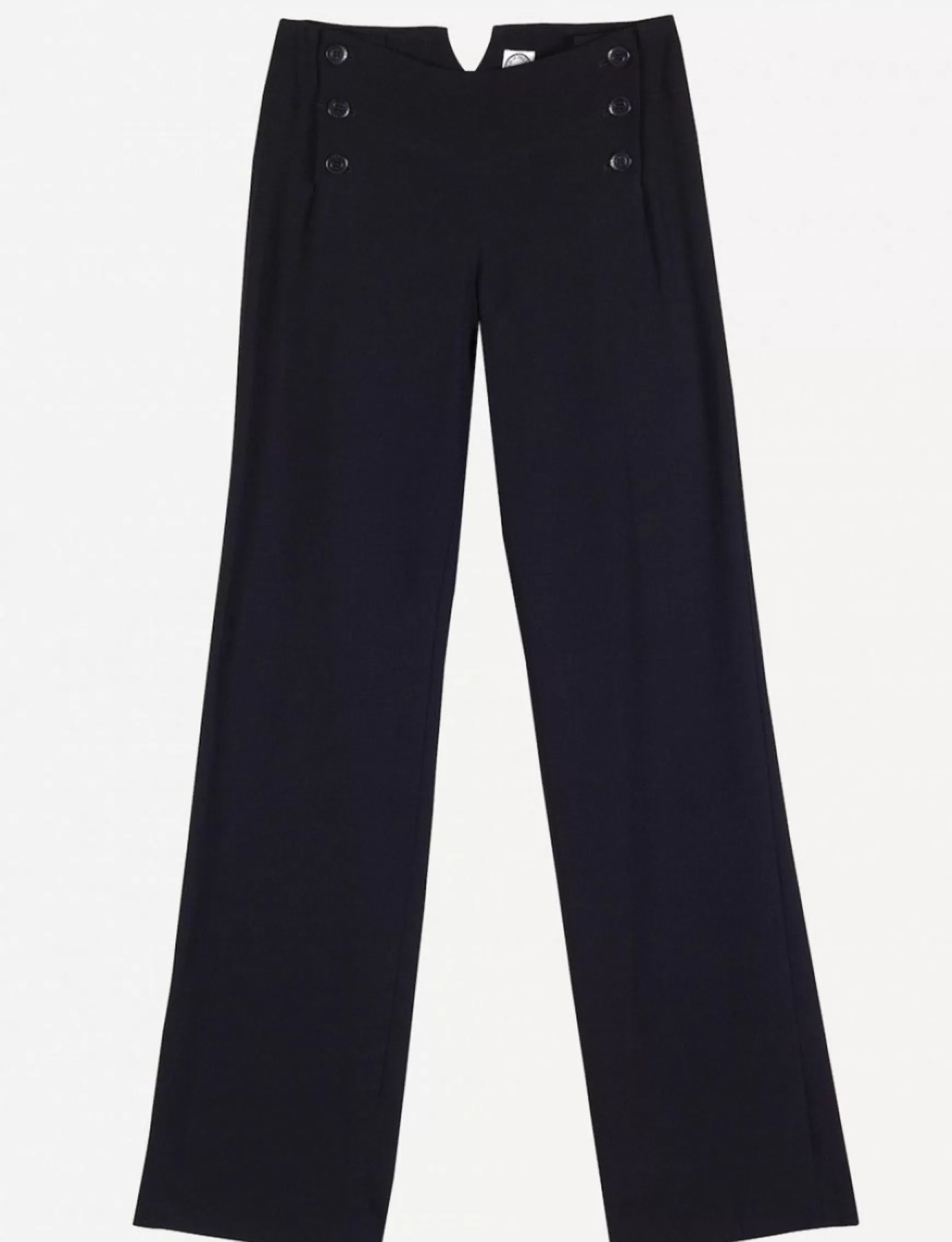 Ines de la Fressange Paris Gabriel trousers navy blue OLD REF Best