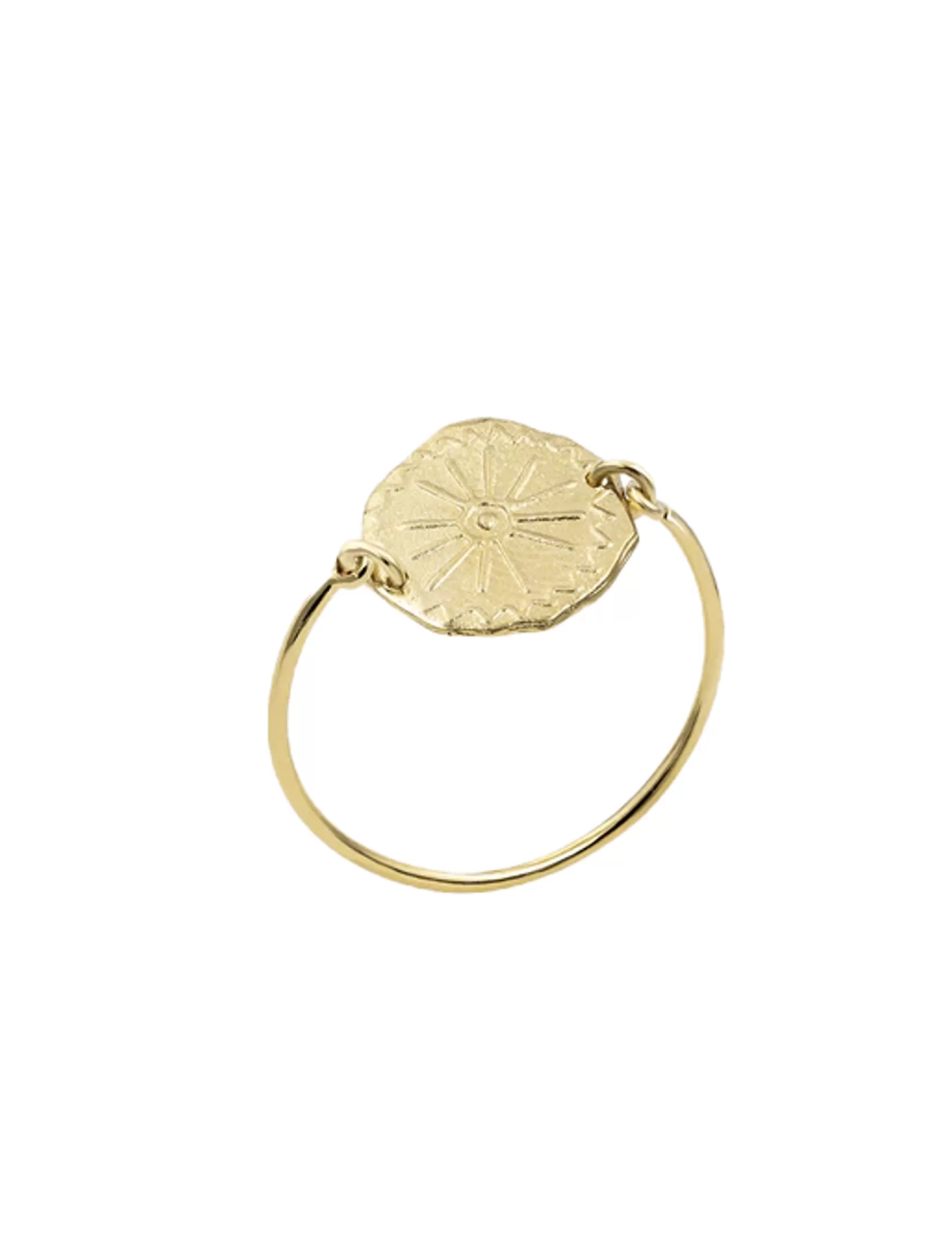 Ines de la Fressange Paris Gold-plated Lutece sunburst ring Cheap