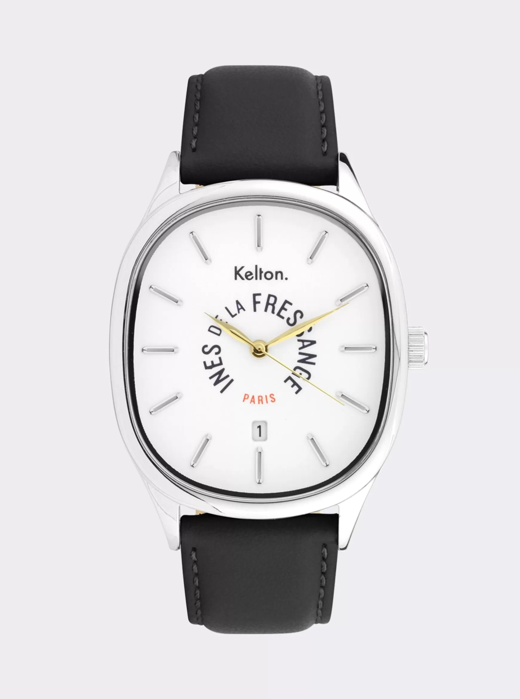 Ines de la Fressange Paris Grande Colorama black watch Kelton x Cheap