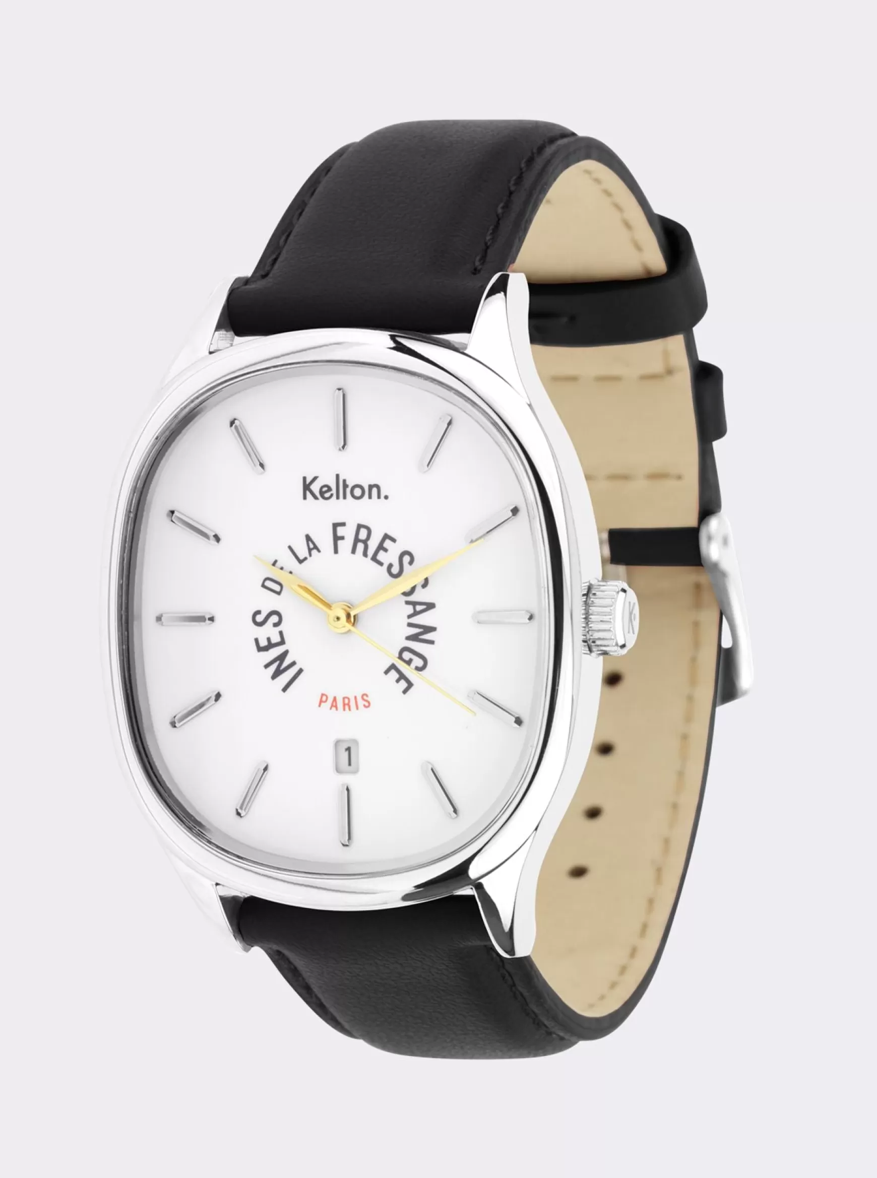 Ines de la Fressange Paris Grande Colorama black watch Kelton x Cheap