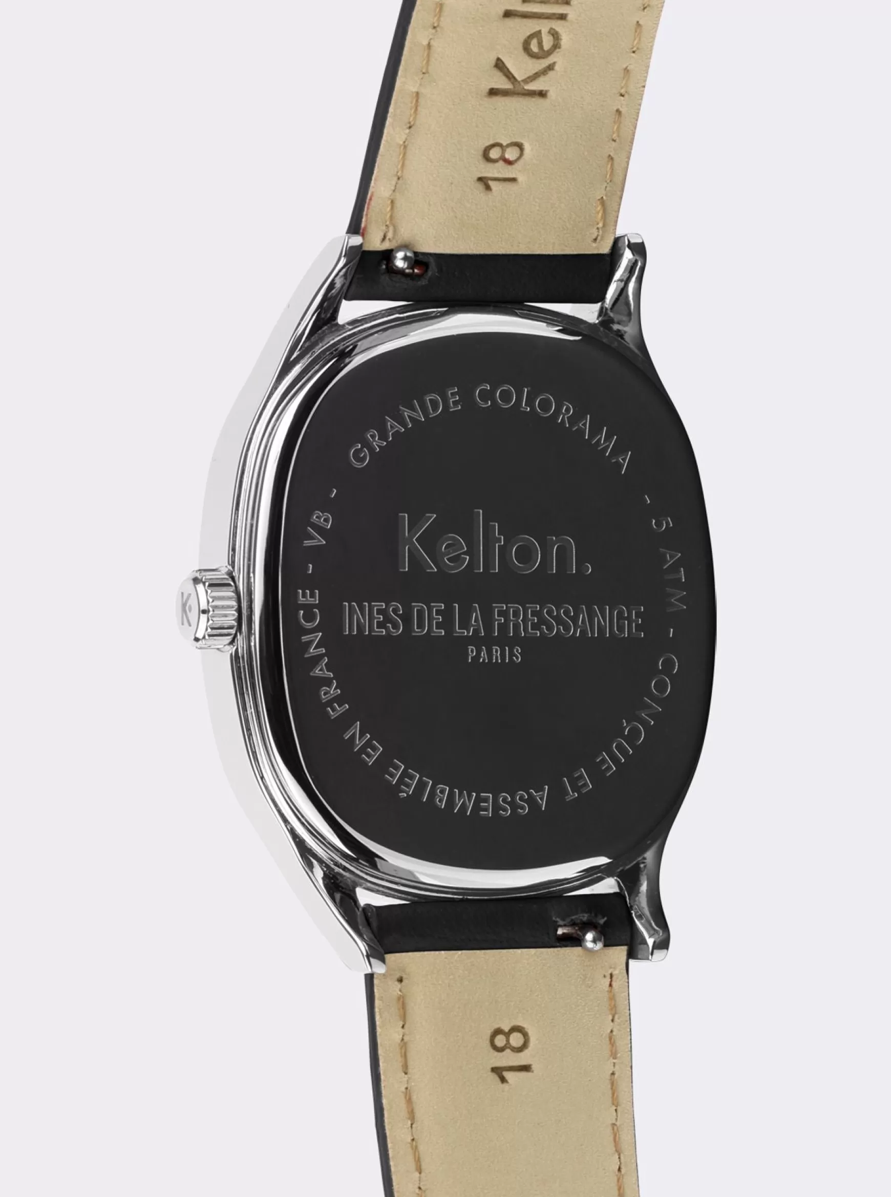 Ines de la Fressange Paris Grande Colorama black watch Kelton x Cheap