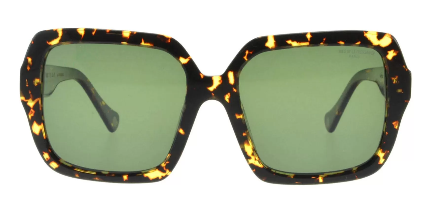 Ines de la Fressange Paris Joséphine marbled brown sunglasses Shop