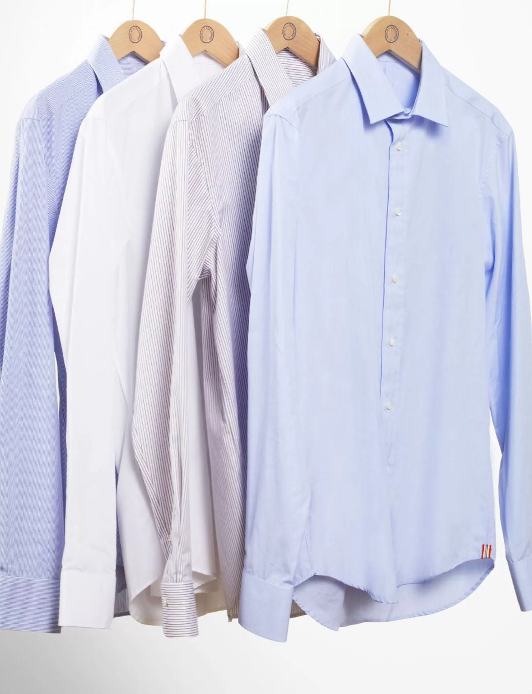 Ines de la Fressange Paris Julien light blue men's shirt Online
