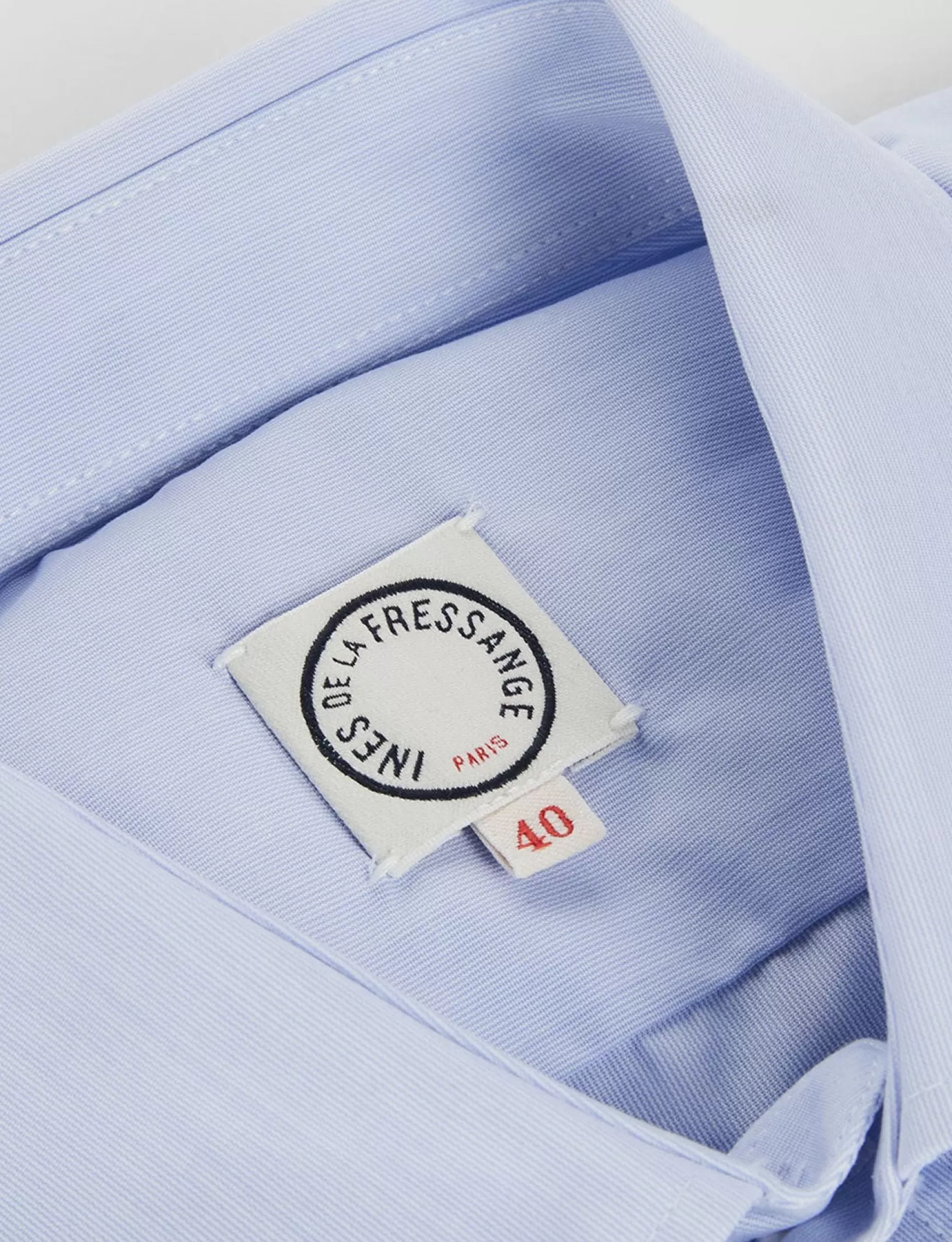 Ines de la Fressange Paris Julien light blue men's shirt Online