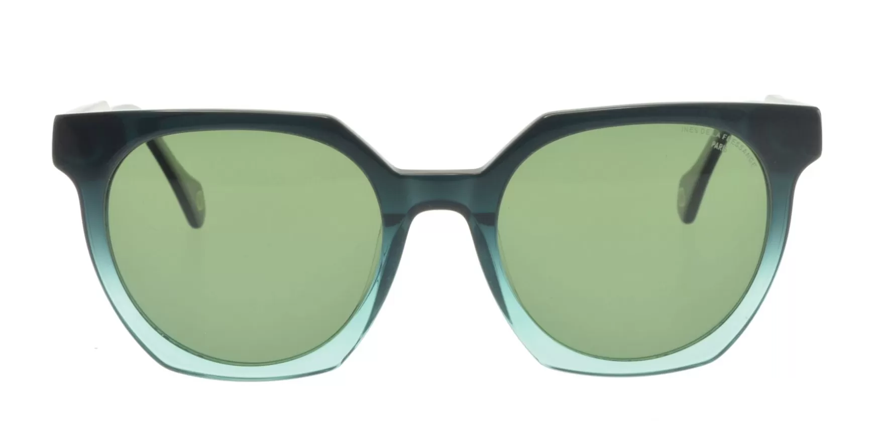 Ines de la Fressange Paris Laura green gradient sunglasses Store