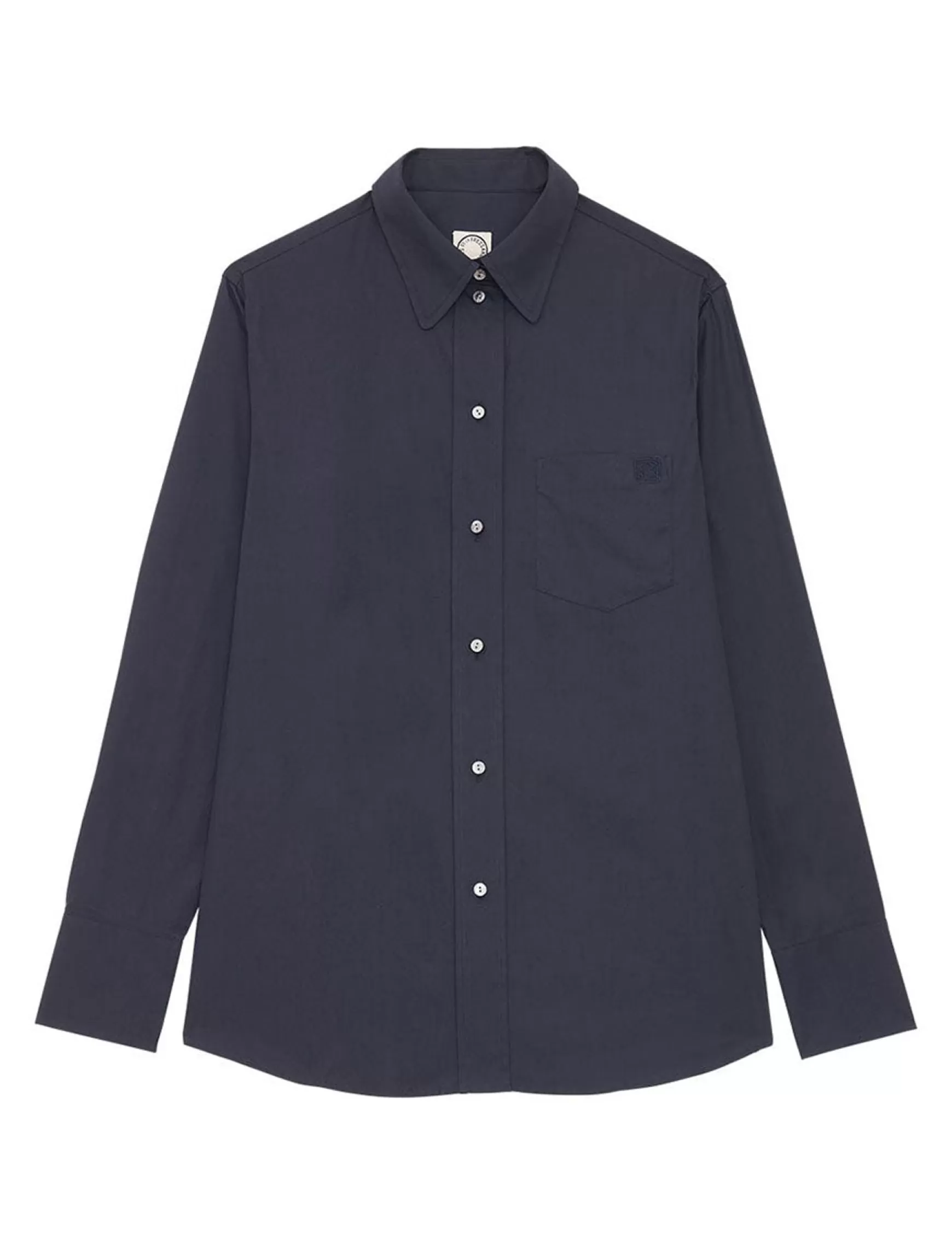 Ines de la Fressange Paris Maureen navy cotton shirt Cheap