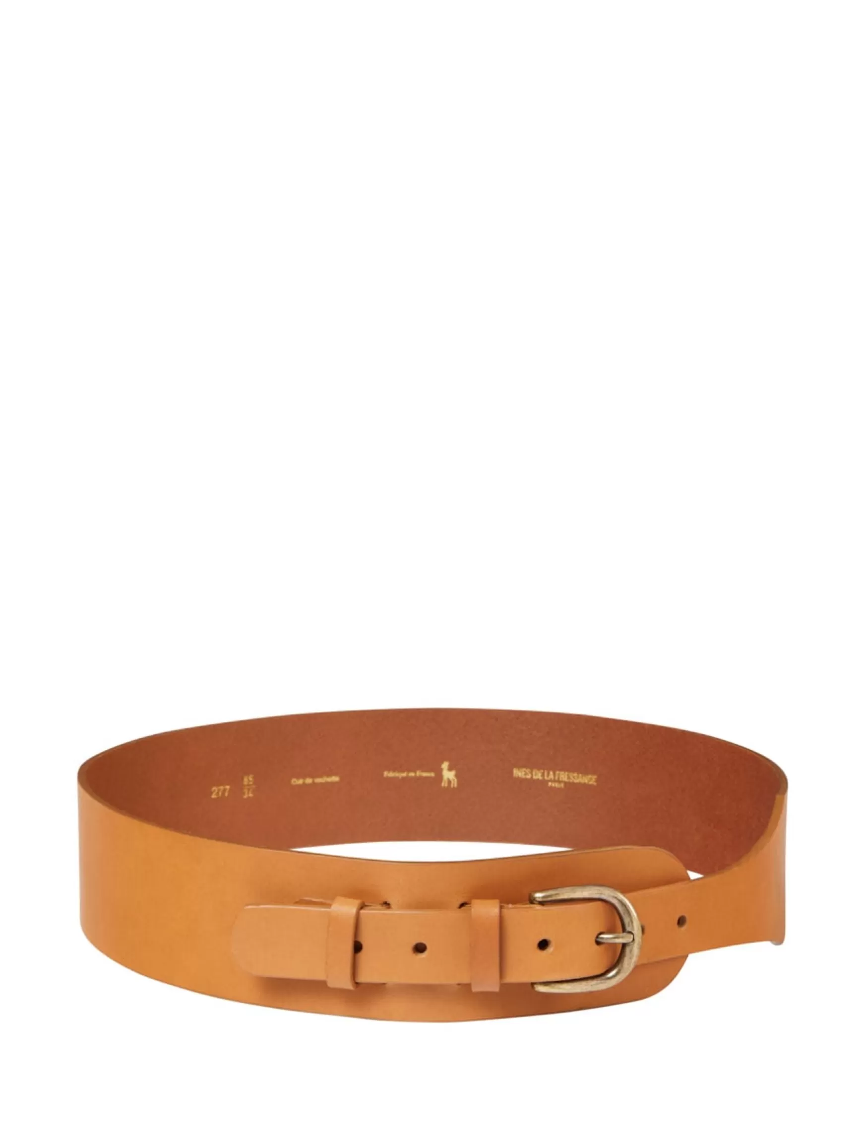 Ines de la Fressange Paris Paulette camel belt Outlet