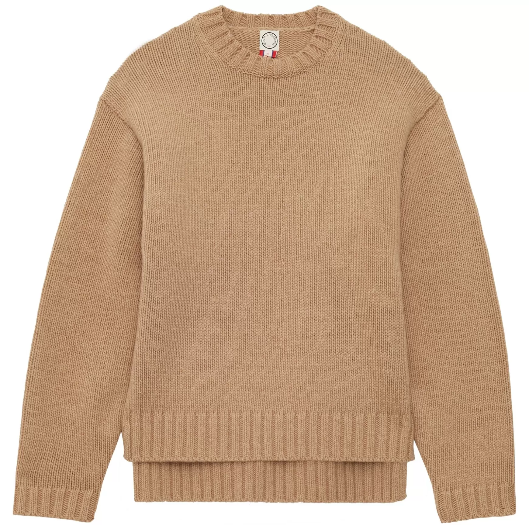 Ines de la Fressange Paris Paulin jumper in camel wool Shop