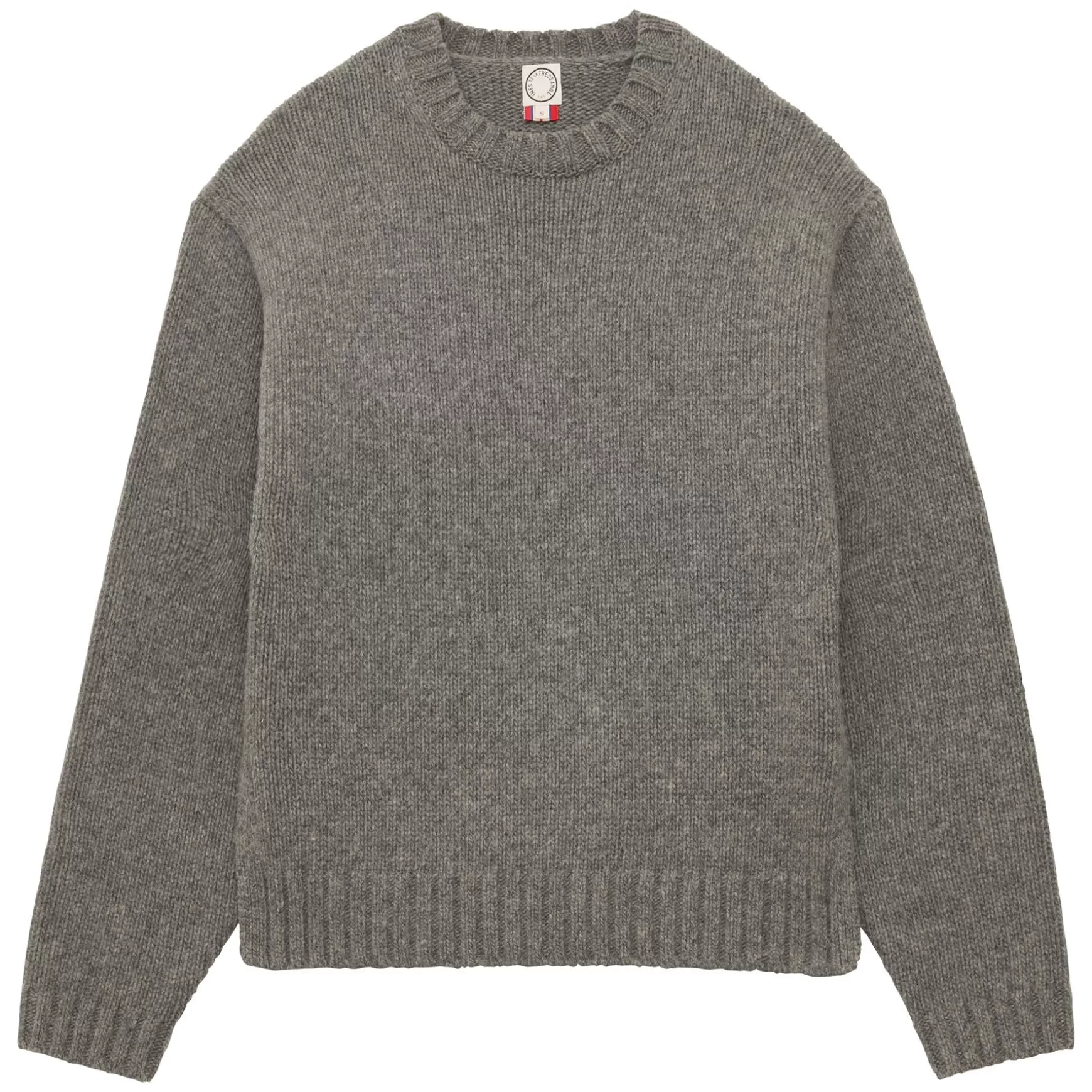 Ines de la Fressange Paris Paulin jumper in grey wool Best Sale