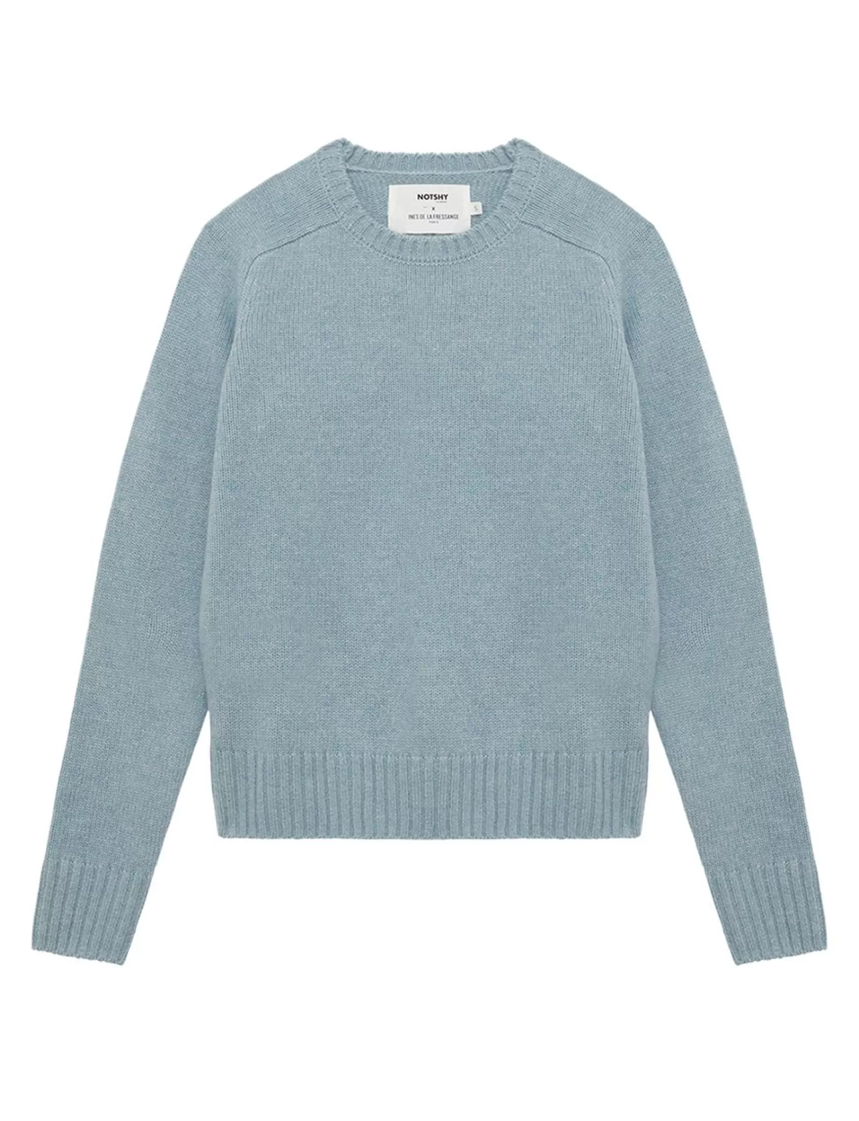 Ines de la Fressange Paris PULLOVER RD COLLAR HAMMER SLEEVES Shop