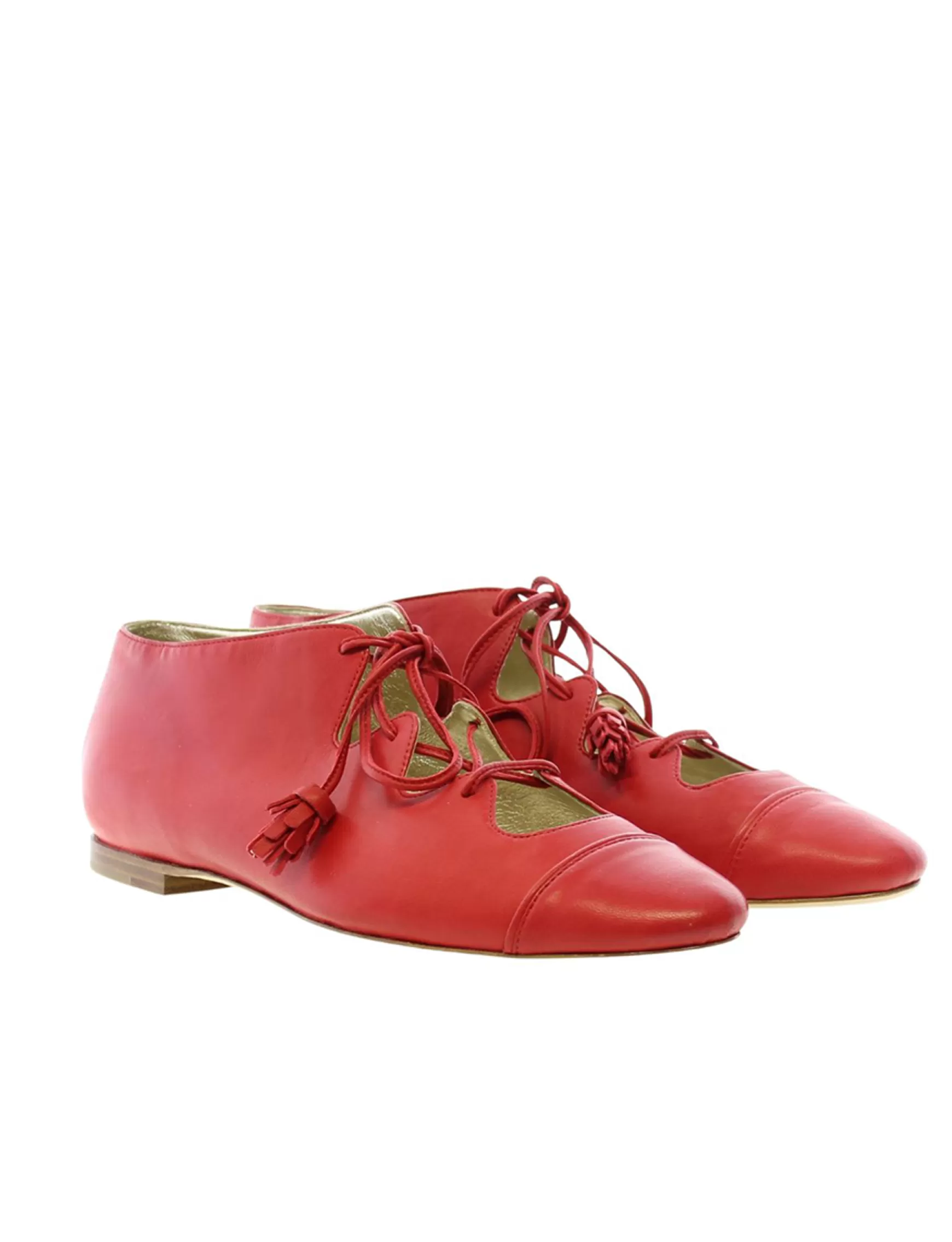 Ines de la Fressange Paris Red open Richelieu Best Sale