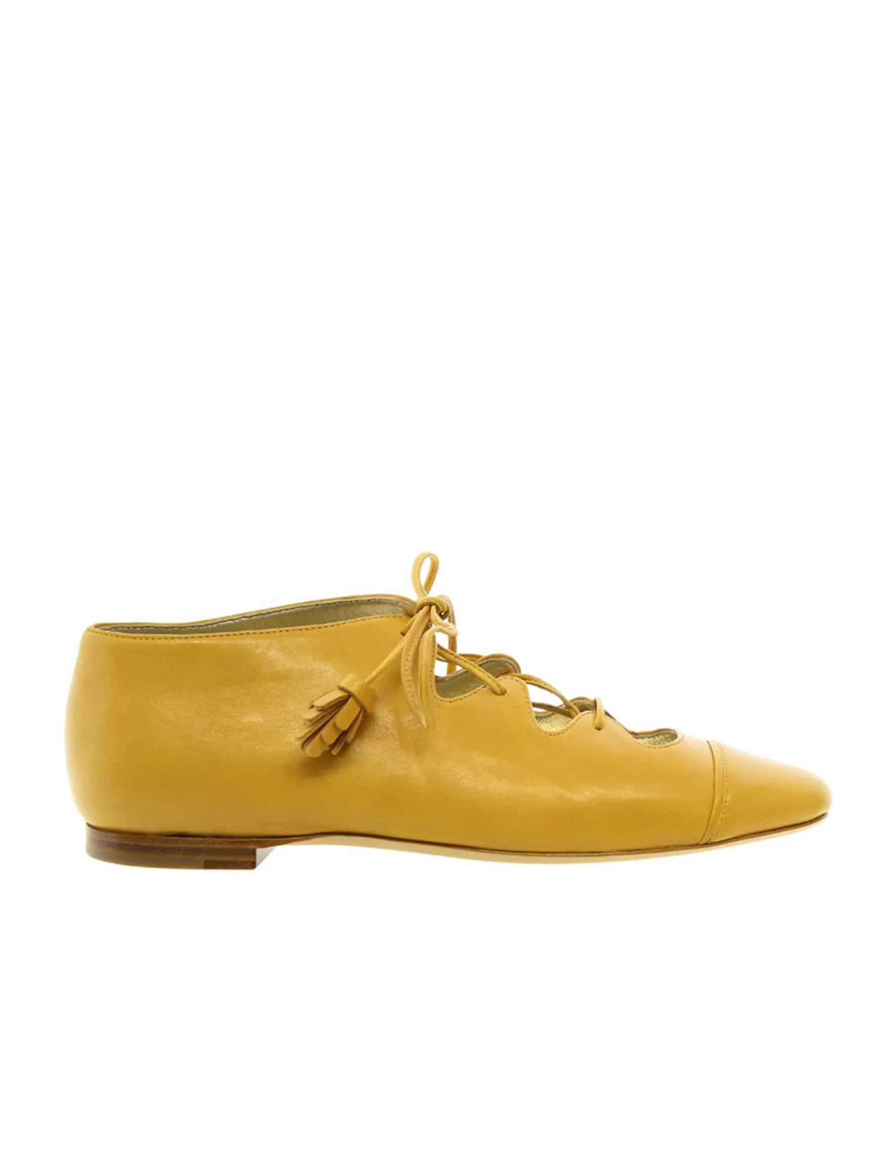 Ines de la Fressange Paris Richelieu open yellow Best Sale