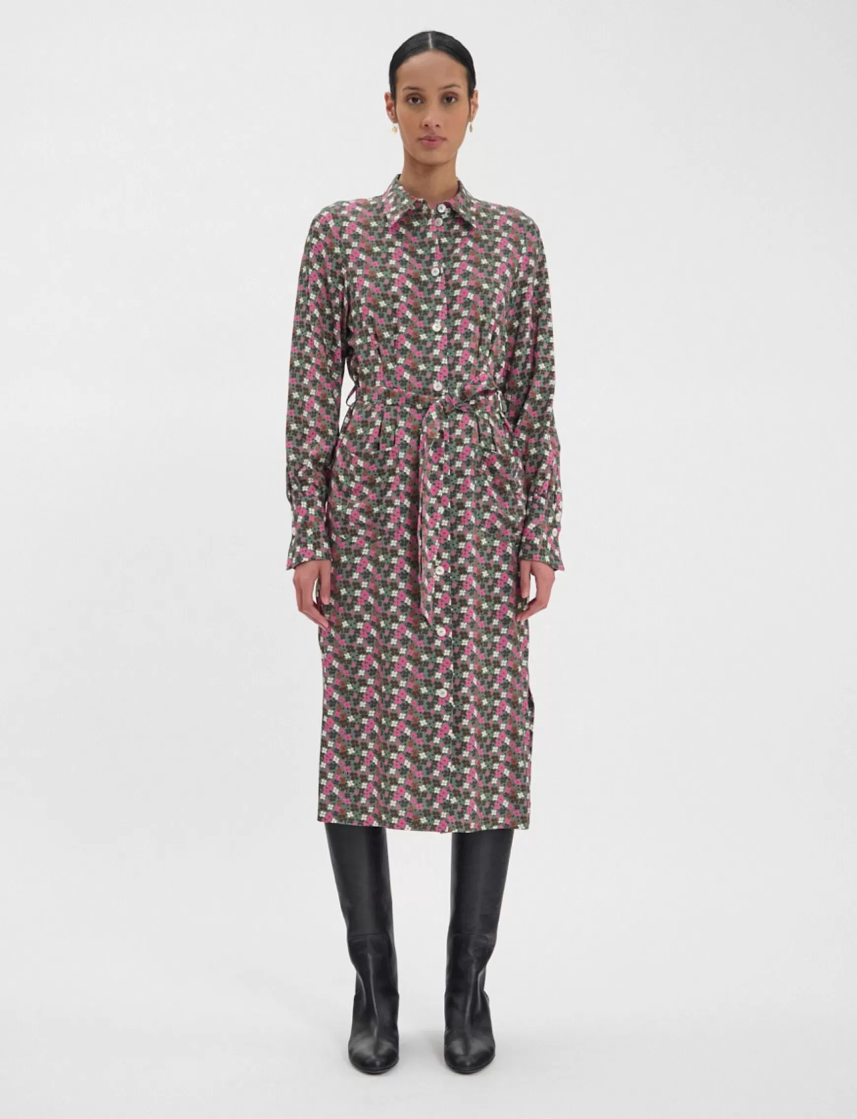 Ines de la Fressange Paris Rosabella flower dress Hot